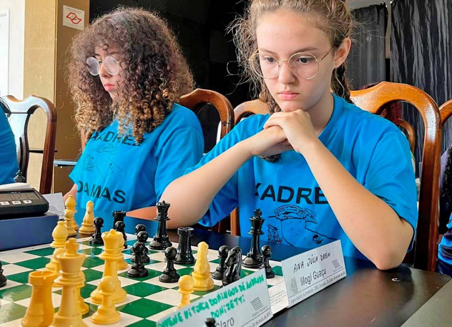 Equipe feminina de xadrez conquista vaga para a final dos 39º Jogos Abertos da Juventude