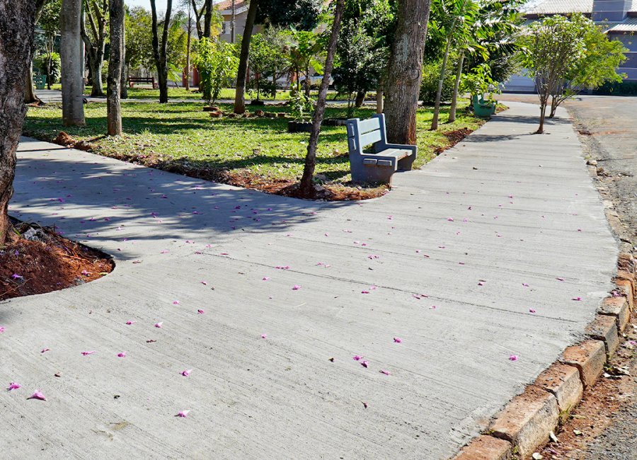Praça do Jardim Camargo passa por revitalização numa parceria com a iniciativa privada 
