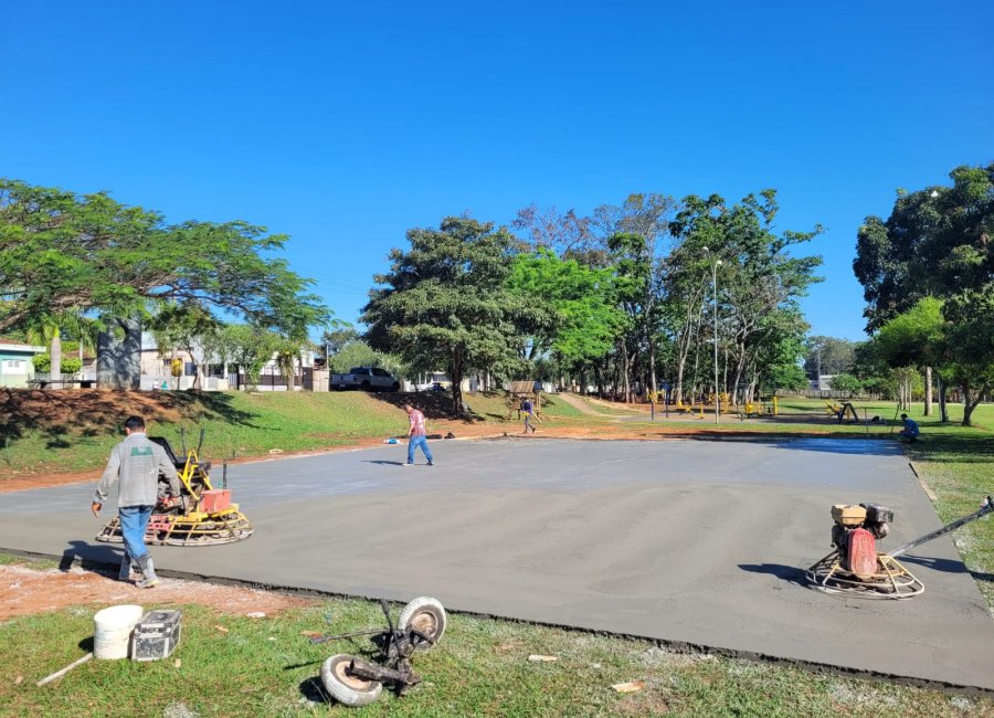 Prefeitura inicia obras da pista de skate modular no Distrito de Martinho Prado Júnior