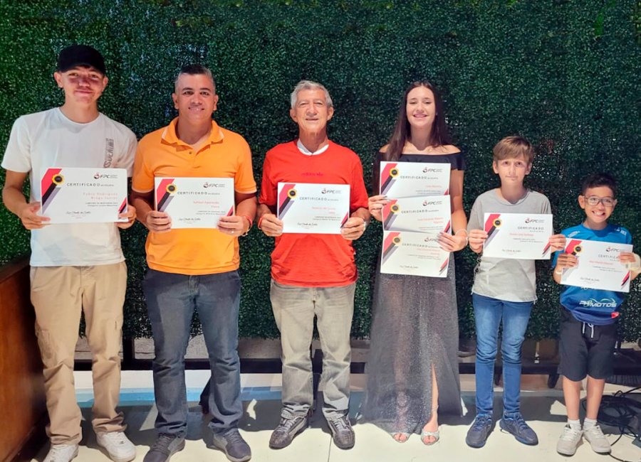 Seis guaçuanos conquistam o título de Campeão Paulista de Ciclismo da Temporada 2023 