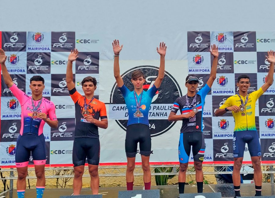 Ciclismo conquista oito pódios no Campeonato Paulista de Contrarrelógio e de Montanha 