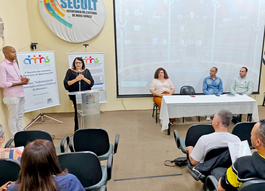 1º Encontro dos Conselhos Municipais de Mogi Guaçu aconteceu no Centro Cultural 