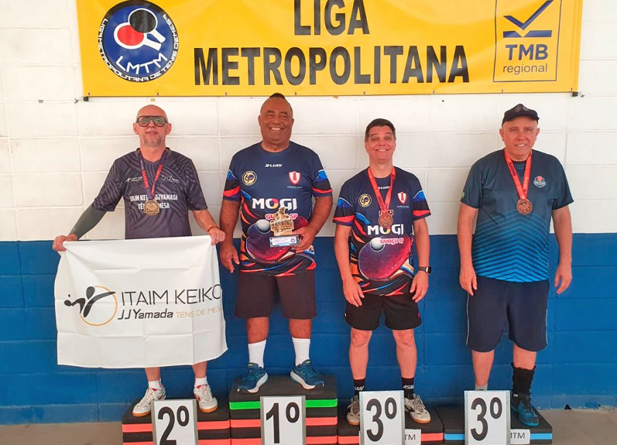 Mogi Guaçu conquista oito pódios na 9ª Etapa da Liga Metropolitana de Tênis de Mesa