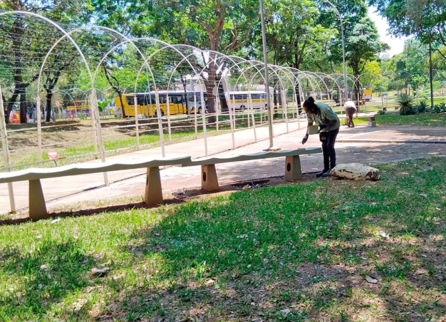 Parque dos Ingás recebe zeladoria completa 