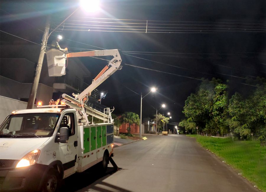 Prefeitura finaliza melhoria na Avenida Honório Orlando Martini e via passa ser 100% LED