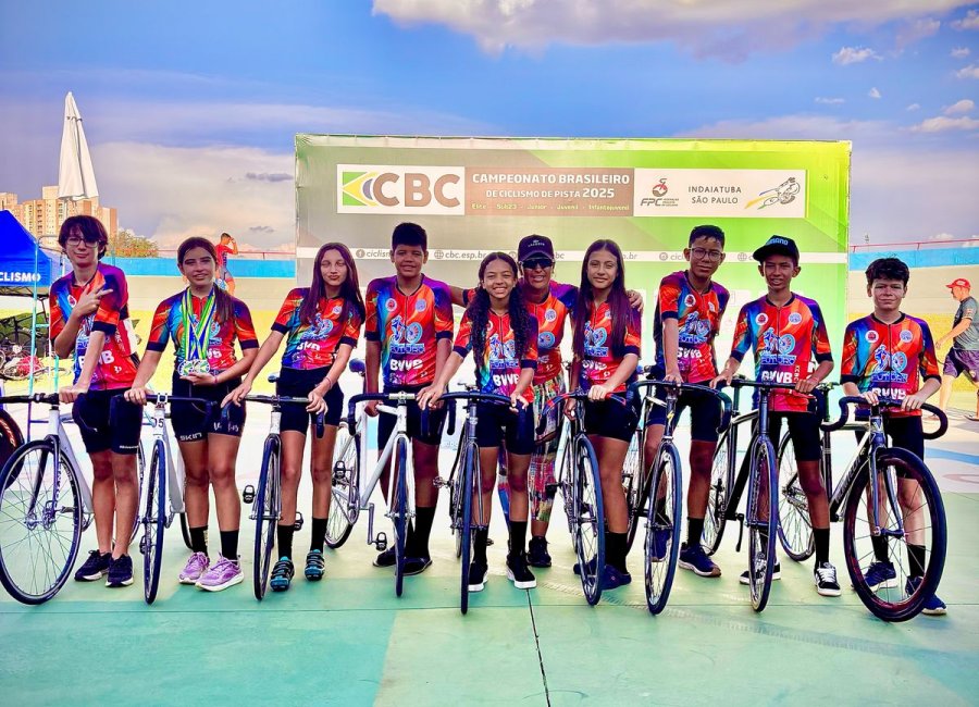 Mogi Guaçu conquista nove medalhas no Campeonato Brasileiro de Ciclismo de Pista 