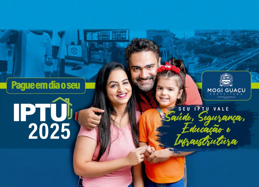 IPTU 2025 já está disponível de forma online 