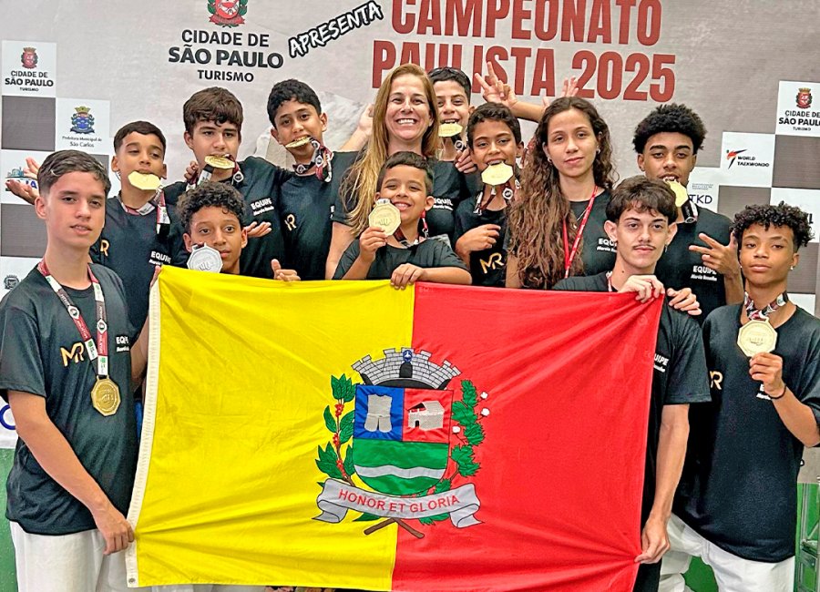 Com 10 ouros no Campeonato Paulista de Taekwondo, Mogi Guaçu classifica nove atletas para a final do Grand Slam Estadual