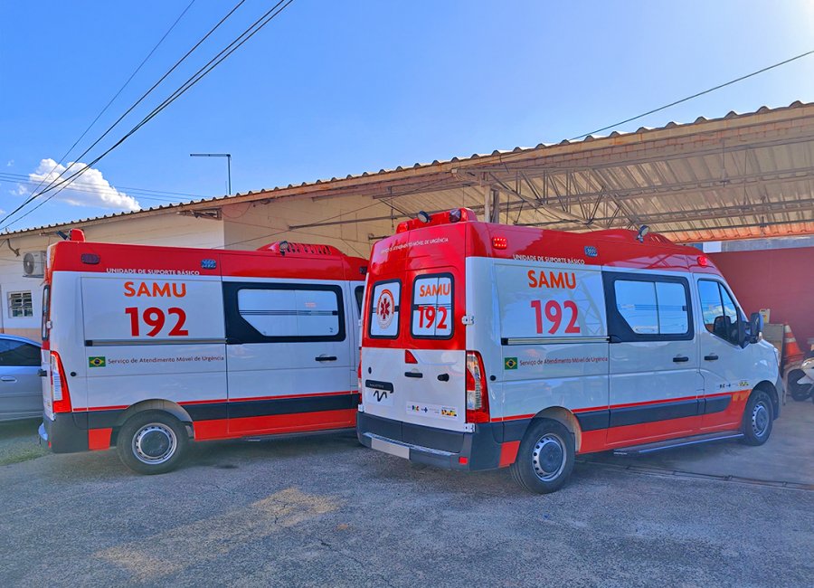 Mogi Guaçu conquista duas novas ambulâncias de suporte básico para o SAMU