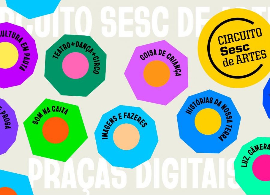 Circuito Sesc de Artes traz programação on-line de 8 a 19 de setembro