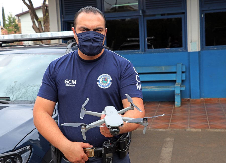 GCM de Mogi Guaçu passa a contar com drone para ações de monitoramento e patrulha