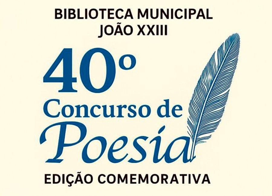 Inscrições para o 40º Concurso de Poesia de Mogi Guaçu terminam no dia 26 de setembro
