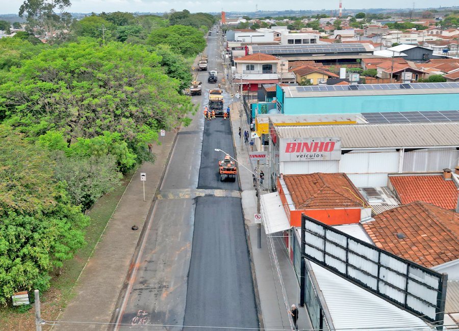 Novo pacote de recapeamento asfáltico vai atingir três bairros da cidade