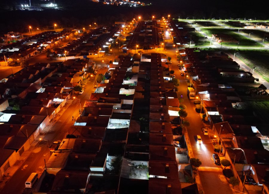 Ypê Amarelo e Jardim Araucária vão receber nova iluminação em LED, a partir desta semana