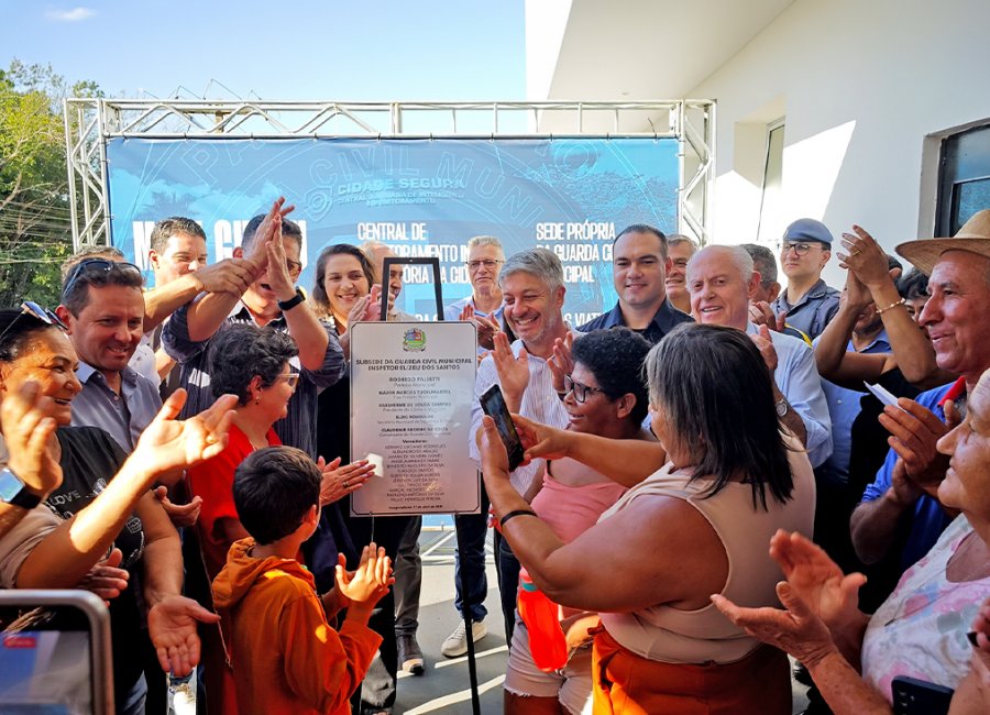 Entregue a nova subsede da Guarda Civil Municipal nas Chácaras Alvorada