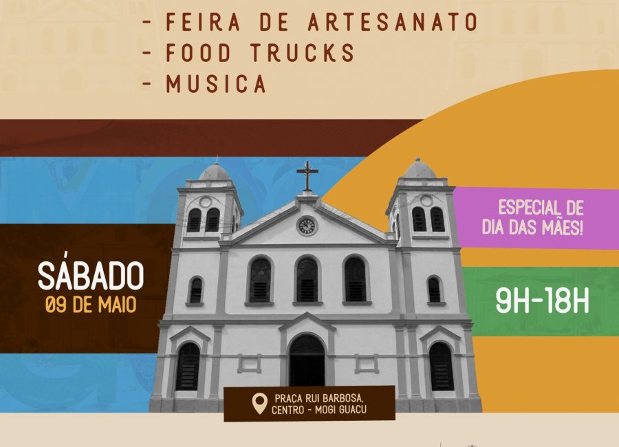 1ª FeirArte Itinerante vai celebrar o Dia das Mães com cultura, gastronomia e valorização do comércio local 