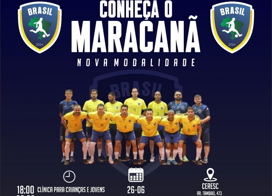 Mogi Guaçu recebe clínica e treino da nova modalidade Maracanã