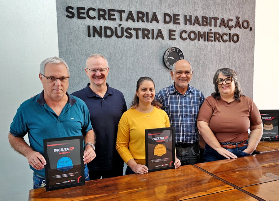 Mogi Guaçu conquista dois importantes prêmios do Programa Facilita SP Municípios