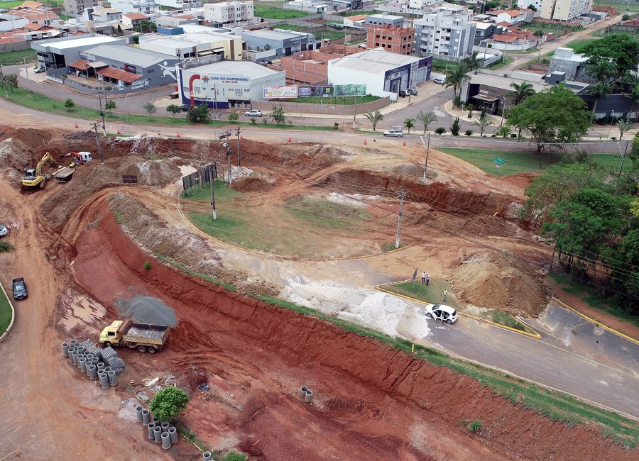 Obras da Avenida Brasil entram na fase final de execução