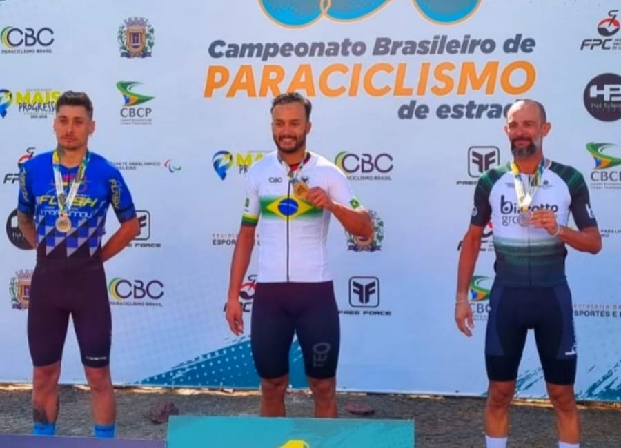 Ciclistas de Mogi Guaçu participam do 68 º Jogos Regionais Itatiba e do Campeonato Brasileiro de Paraciclismo