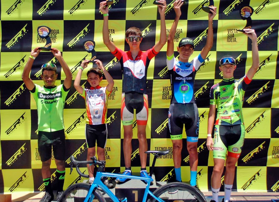 Mogi Guaçu conquista quatro pódios em última etapa de ciclismo paulista 