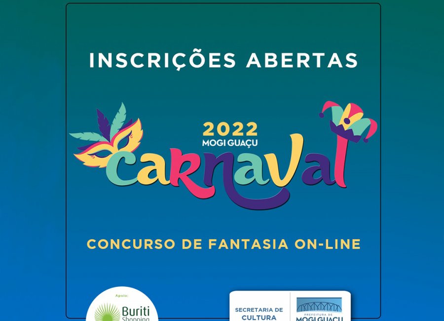 Cultura promove concurso online de fantasias de Carnaval