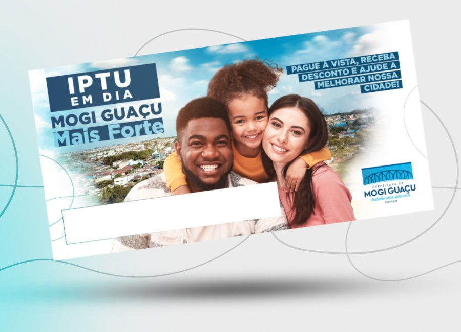 Prefeitura inicia entrega de carnês de IPTU para os contribuintes em Mogi Guaçu