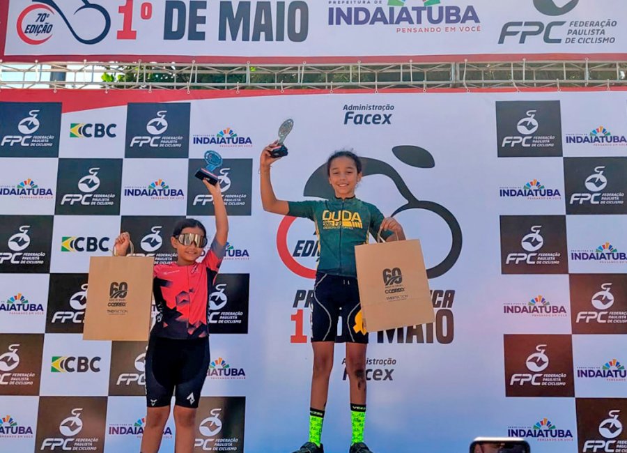 Mogi Guaçu conquista quatro pódios na 70ª Prova Ciclística de Indaiatuba 
