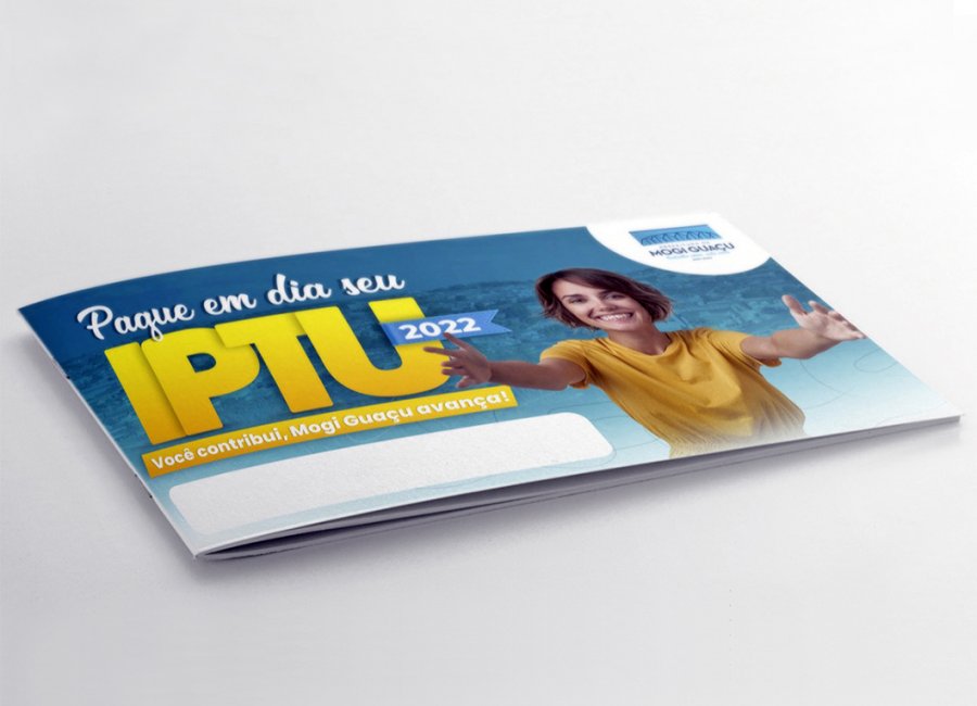 Boletos do IPTU estão disponíveis para impressão no Portal da Prefeitura