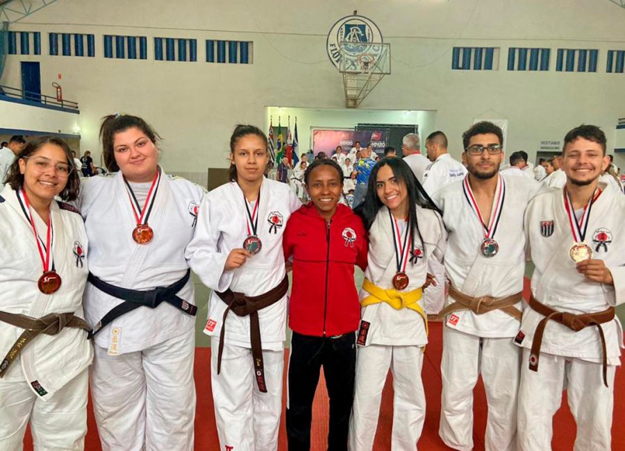 Judô ganha mais seis medalhas para Mogi Guaçu no 64º Jogos Regionais