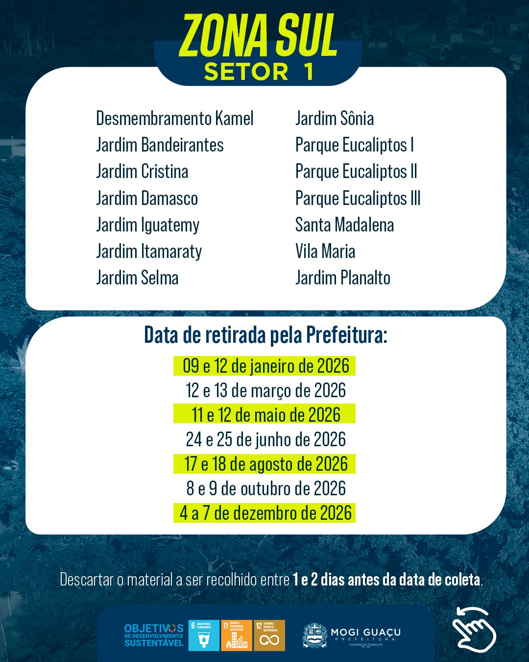 Calendário de Coleta 04