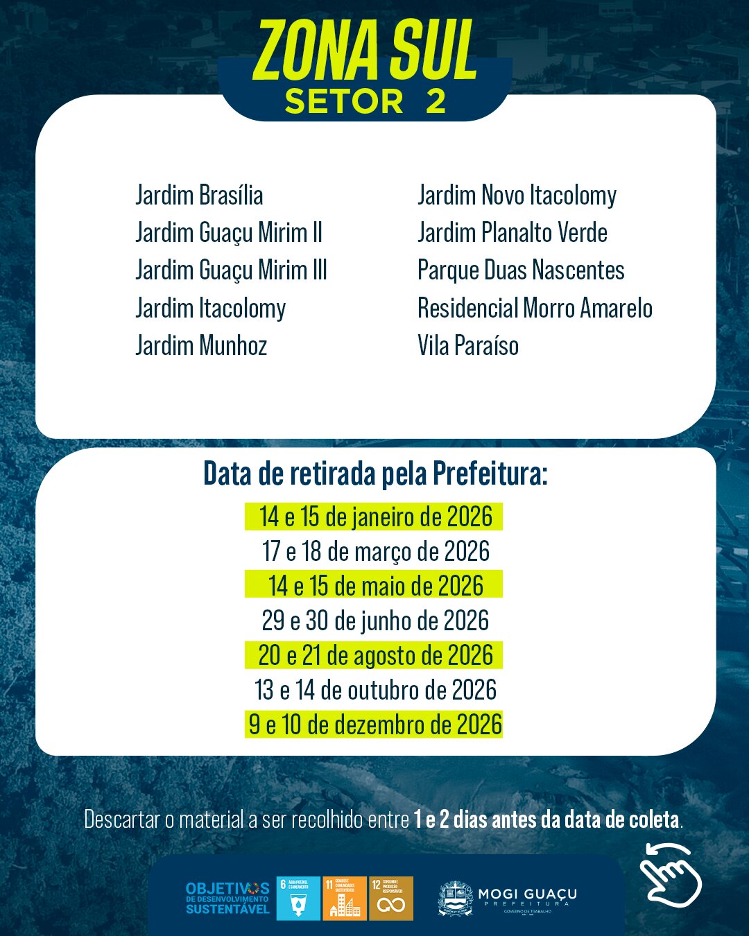 Calendário de Coleta 05