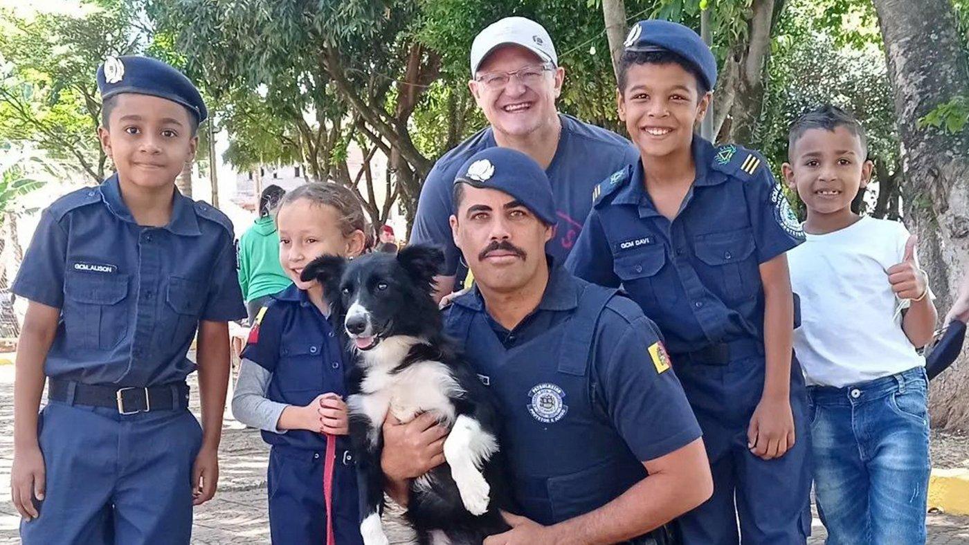 GCM Mirim participa de ação ambiental no Jardim dos Lagos