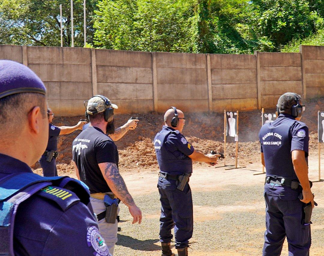 Guardas civis municipais participam de capacitação operacional nesta segunda-feira