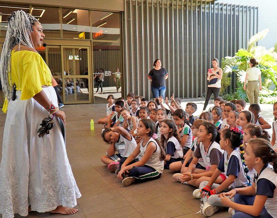 Contação de História marca Dia Mundial da Água com participação de estudantes da rede municipal