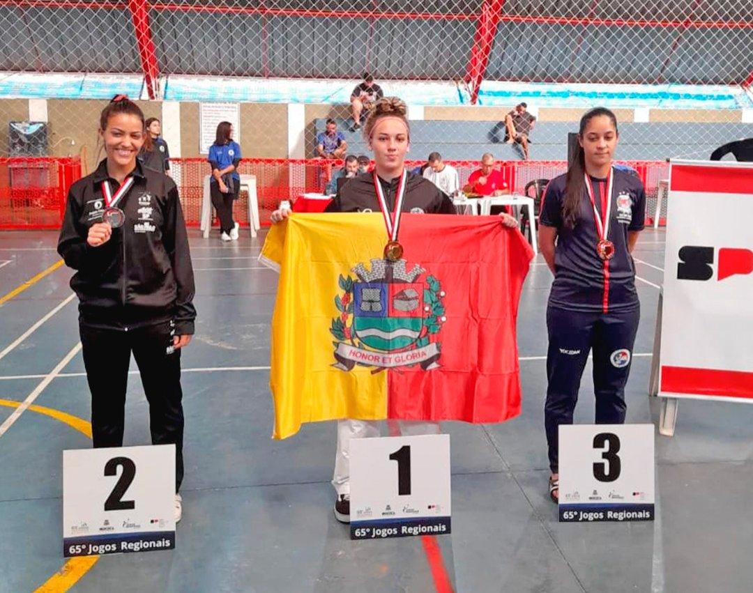 Mogi Guaçu conquista 16 medalhas no 65º Jogos Regionais de 2023