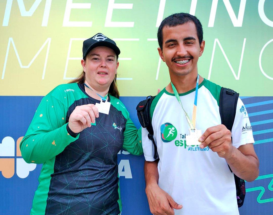 Guaçuanos conquistam três medalhas na etapa carioca do Meeting Paralímpico Loterias Caixa