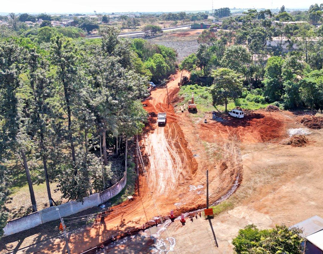 Infraestrutura: Prefeitura inicia pavimentação asfáltica de via no Jardim Novo I