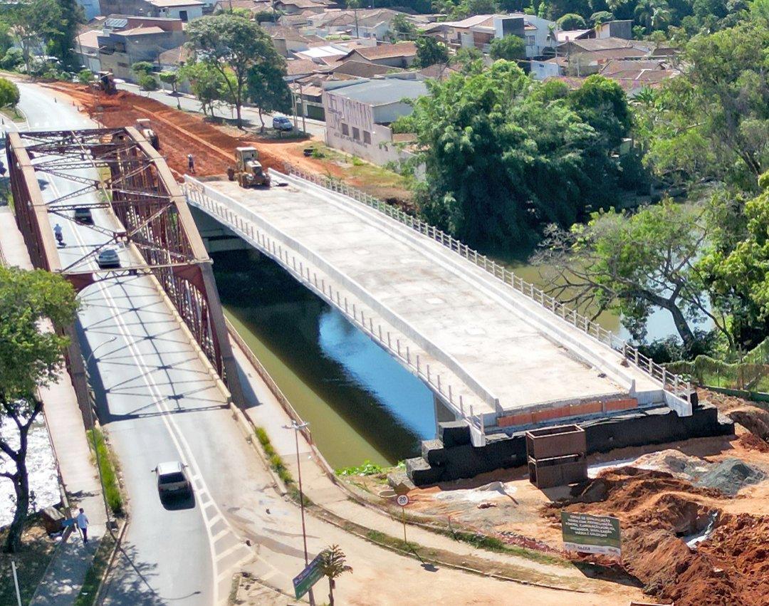 Obra da nova ponte da Avenida dos Trabalhadores já está 80% executada
