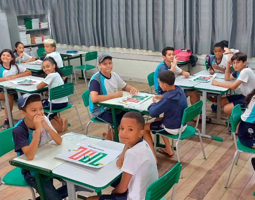 Estudantes da rede municipal participam da Gincana da Matemática 