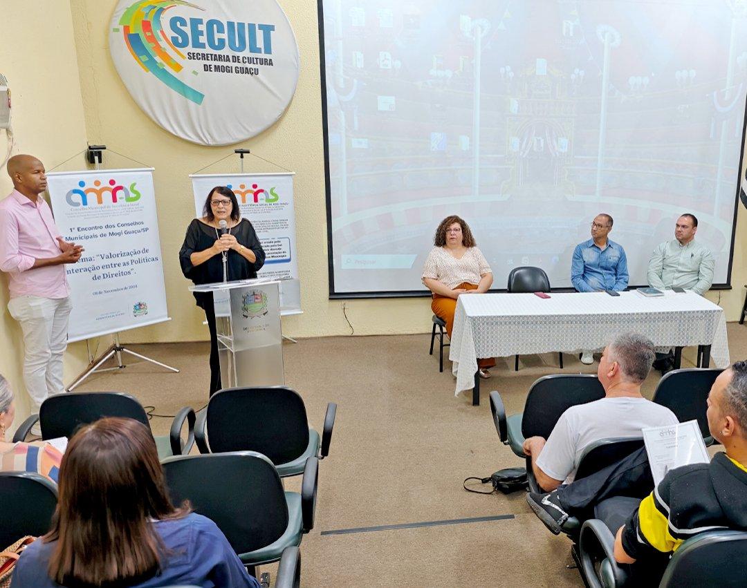 1º Encontro dos Conselhos Municipais de Mogi Guaçu aconteceu no Centro Cultural 