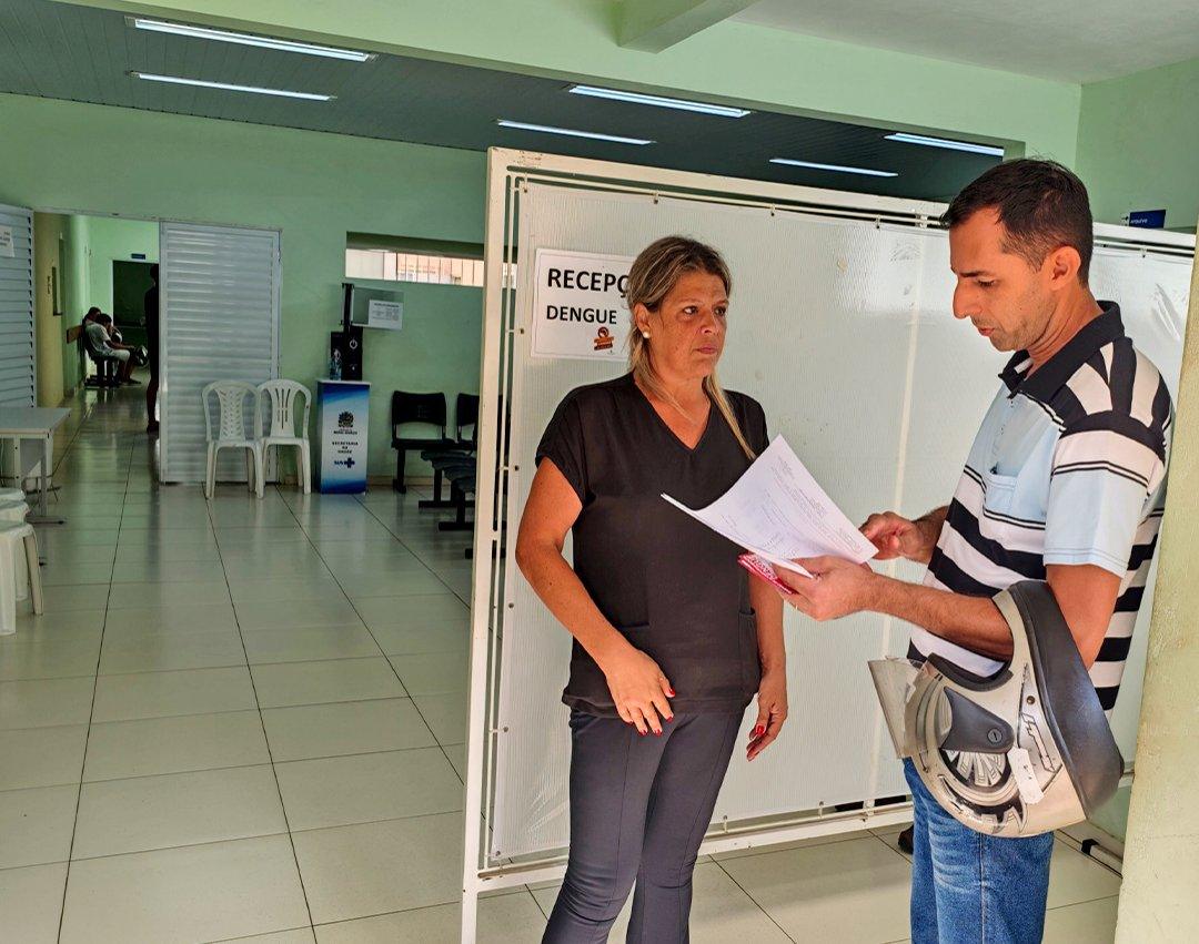 Pacientes com sintomas de dengue devem procurar os postos sentinelas