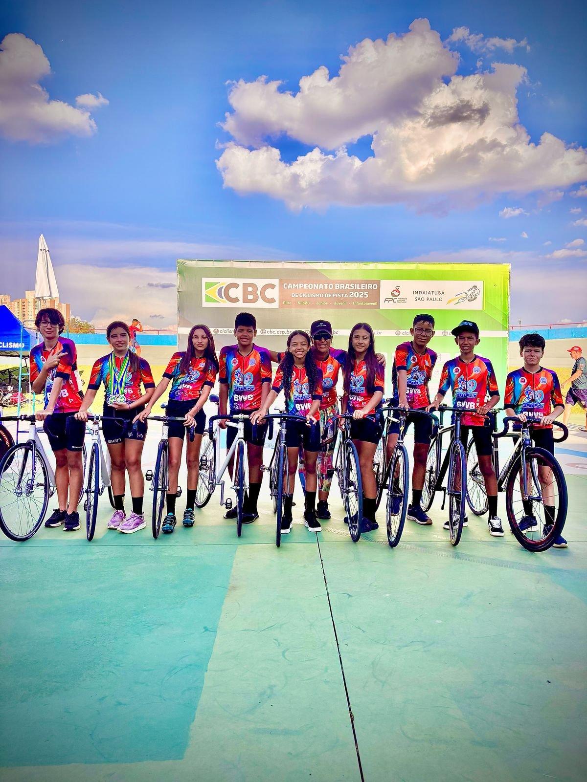 Mogi Guaçu conquista nove medalhas no Campeonato Brasileiro de Ciclismo de Pista 