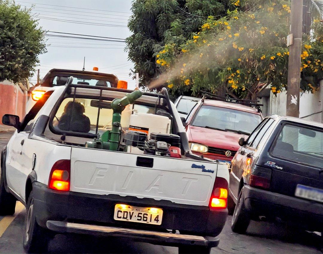 Zona Sul de Mogi Guaçu recebe nebulização veicular nesta semana
