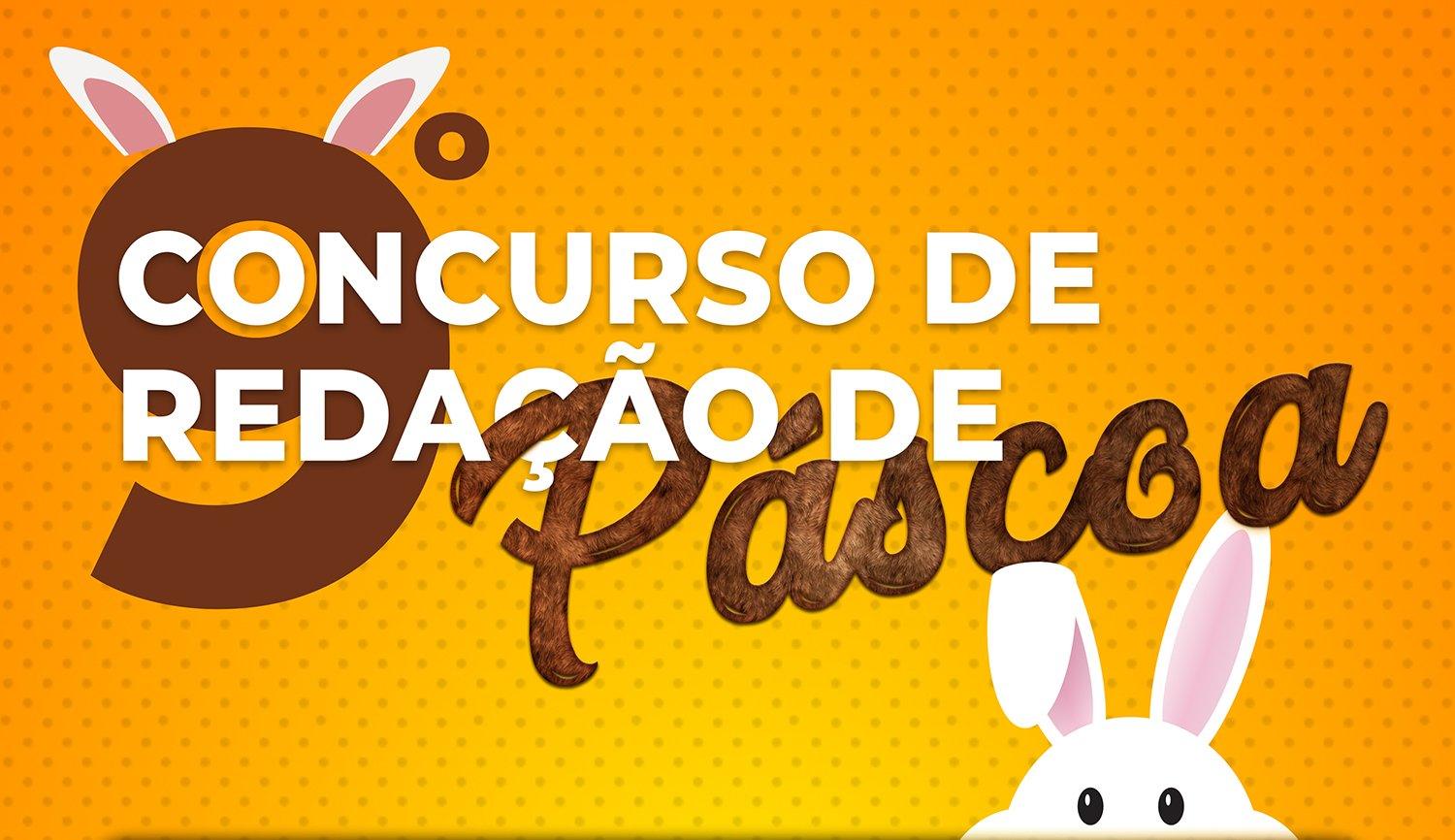 Abertas as inscrições para 9º Concurso de Redação de Páscoa