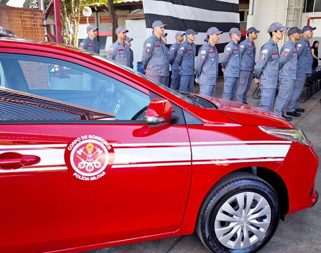 Corpo de Bombeiros de Mogi Guaçu recebe duas novas viaturas para transporte pessoal