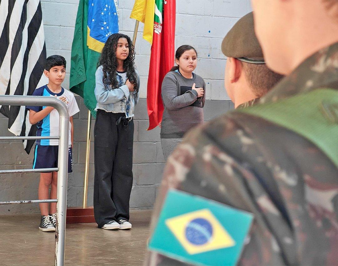 Ações alusivas em escolas municipais e tradicional Desfile Cívico-Militar celebram o 7 de Setembro