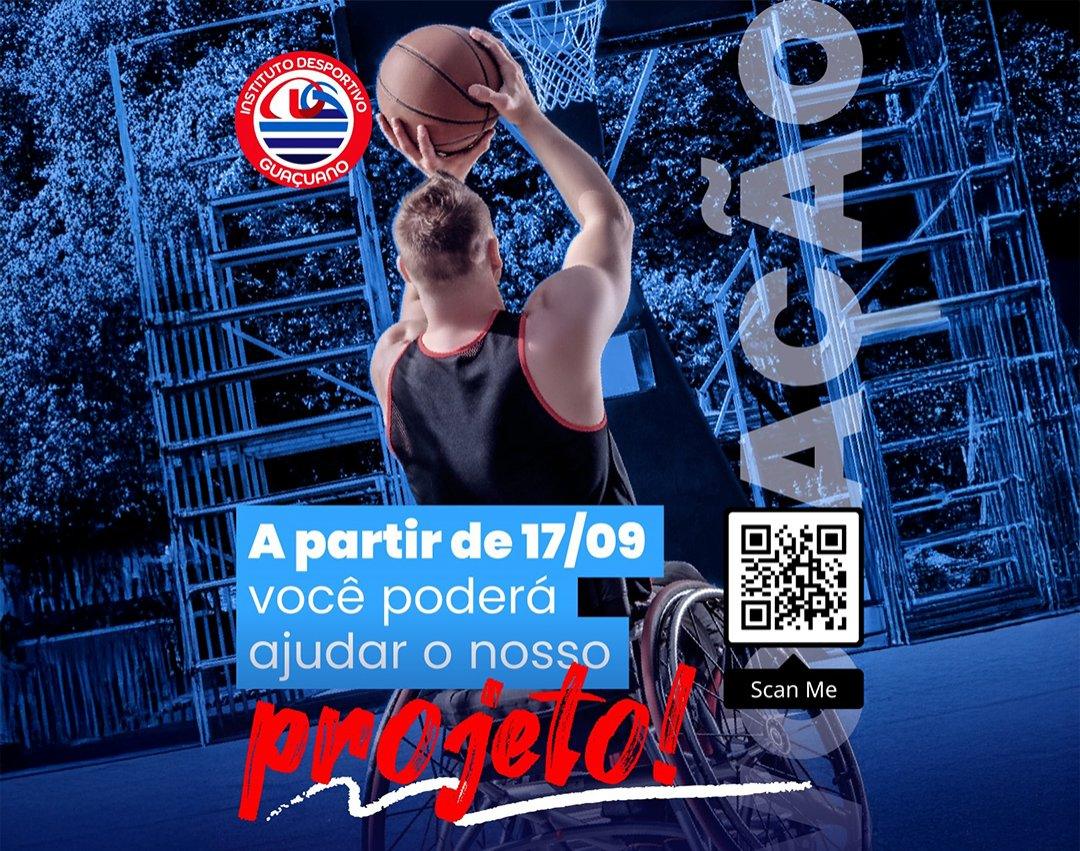 Votação de apoio ao Projeto Paradesportivo Regional pode ser feita até o dia 10 de outubro 