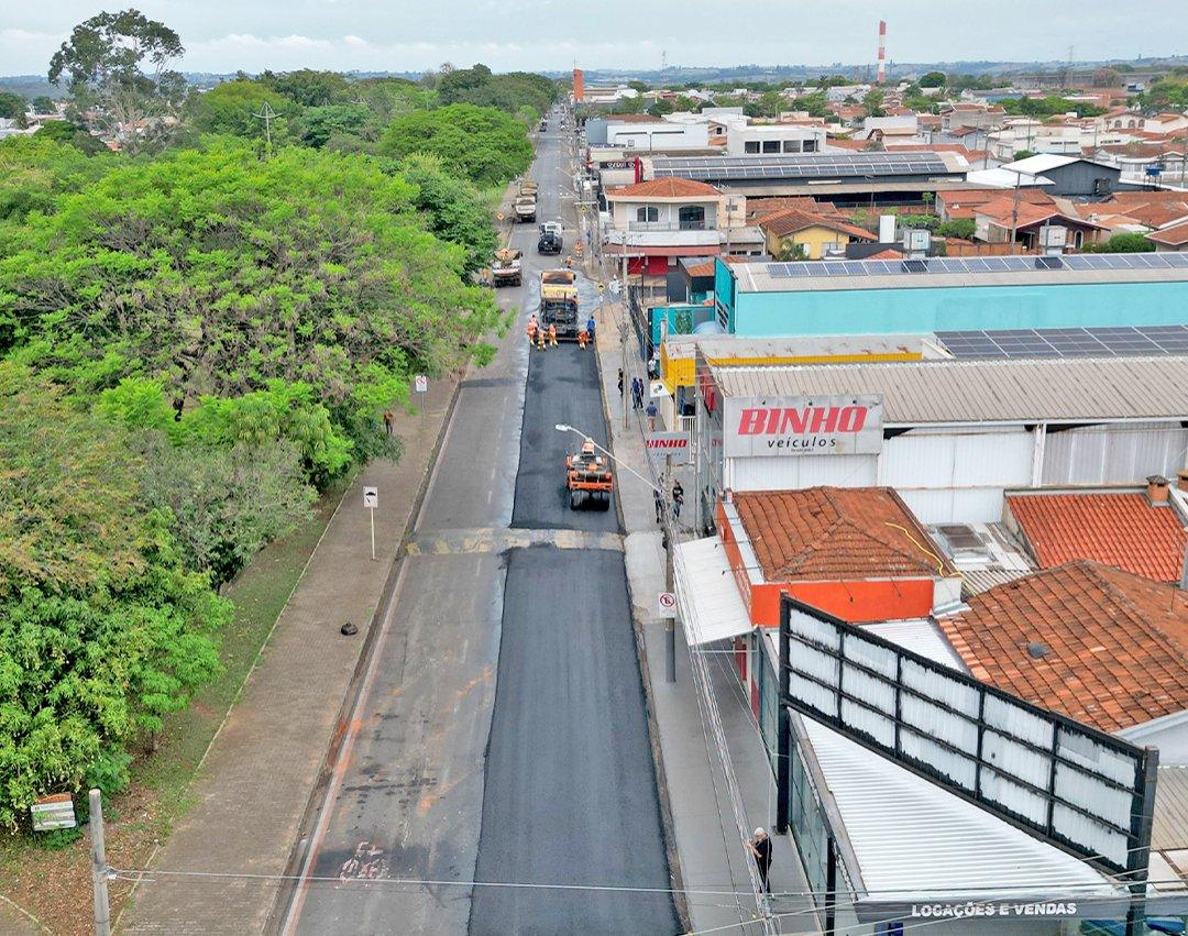 Novo pacote de recapeamento asfáltico vai atingir três bairros da cidade