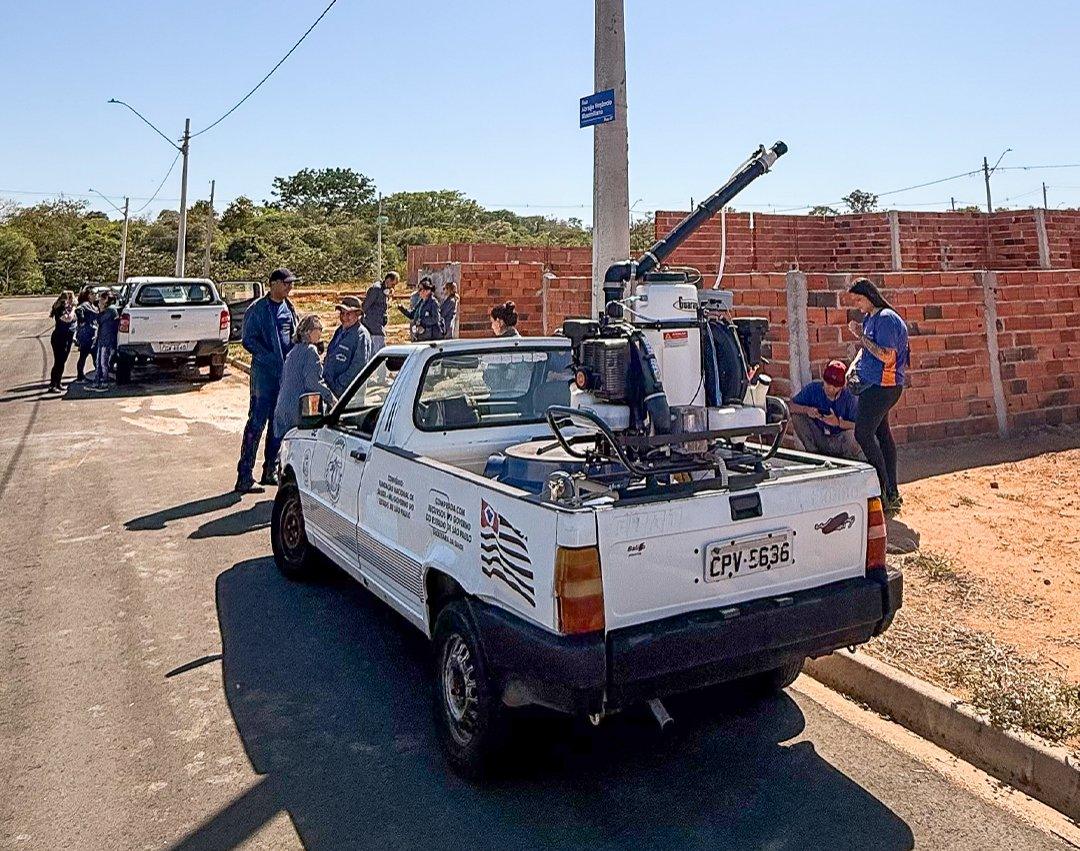 Aplicação preventiva de larvicida contra o Aedes aegypti é retomada na região da Zona Sul 